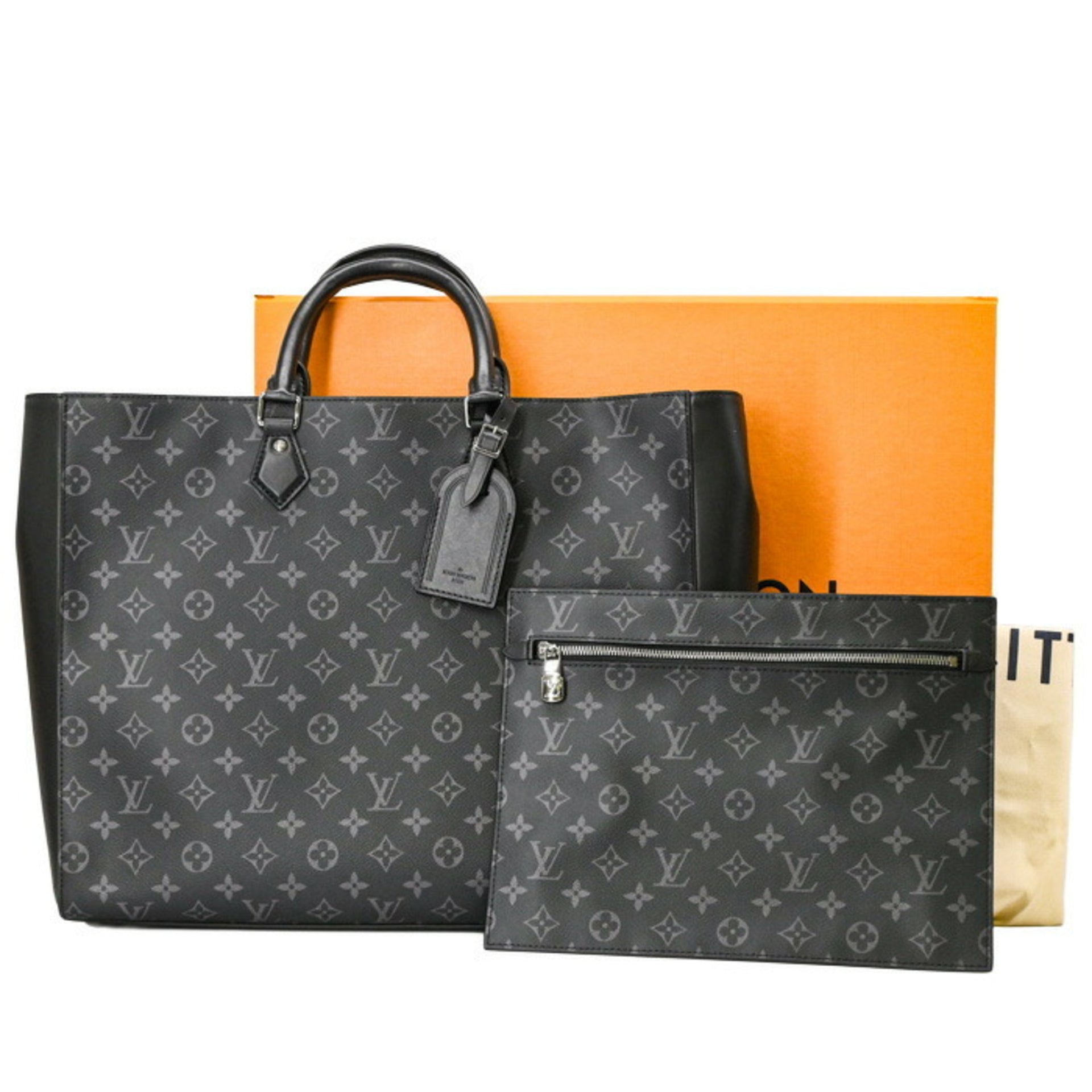 LOUIS VUITTON Grand Sac Monogram Eclipse Cabas Sac à main M44733 1