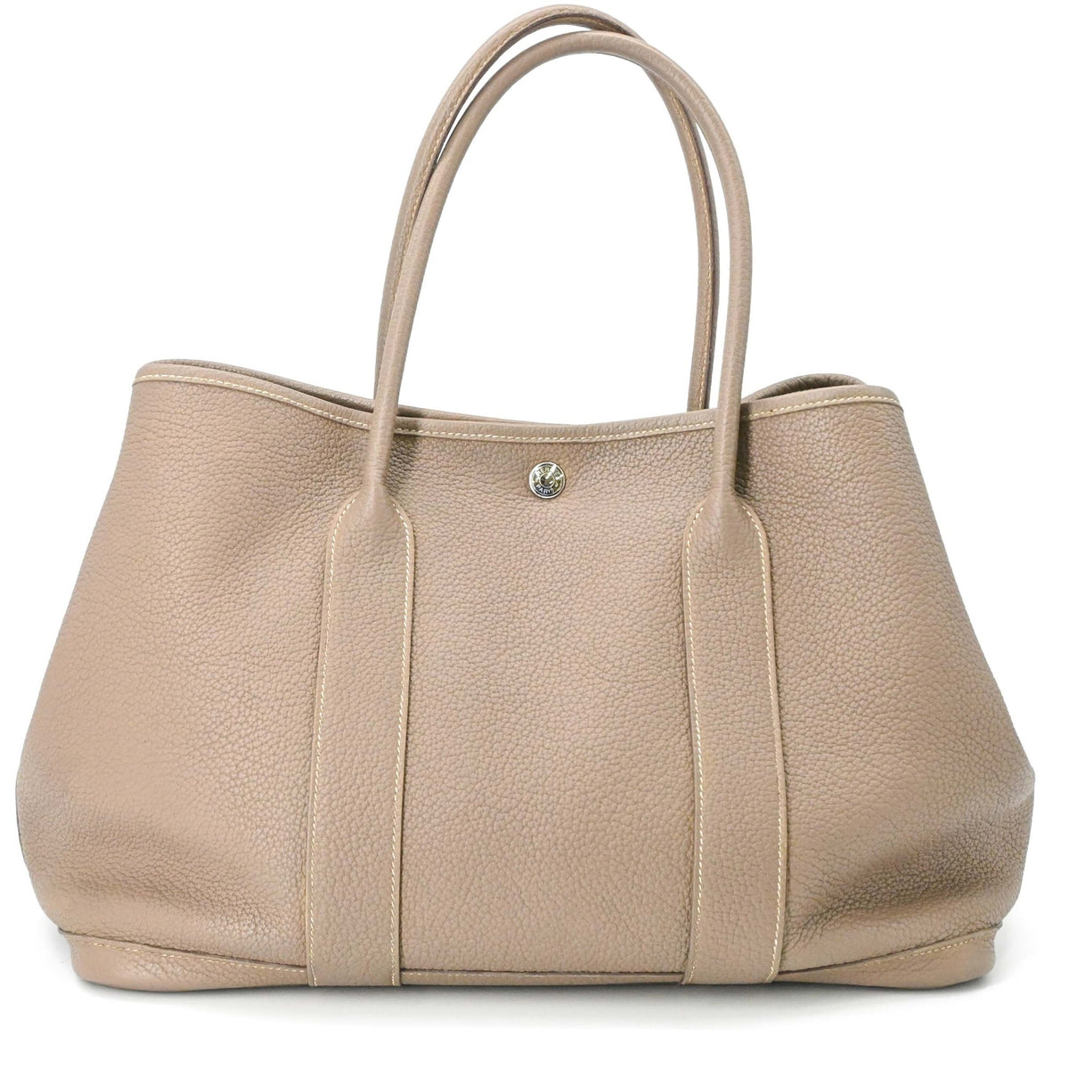HERMES Garden PM Negonda Etoupe Greige-draagtas voor dames (□P-stempel)