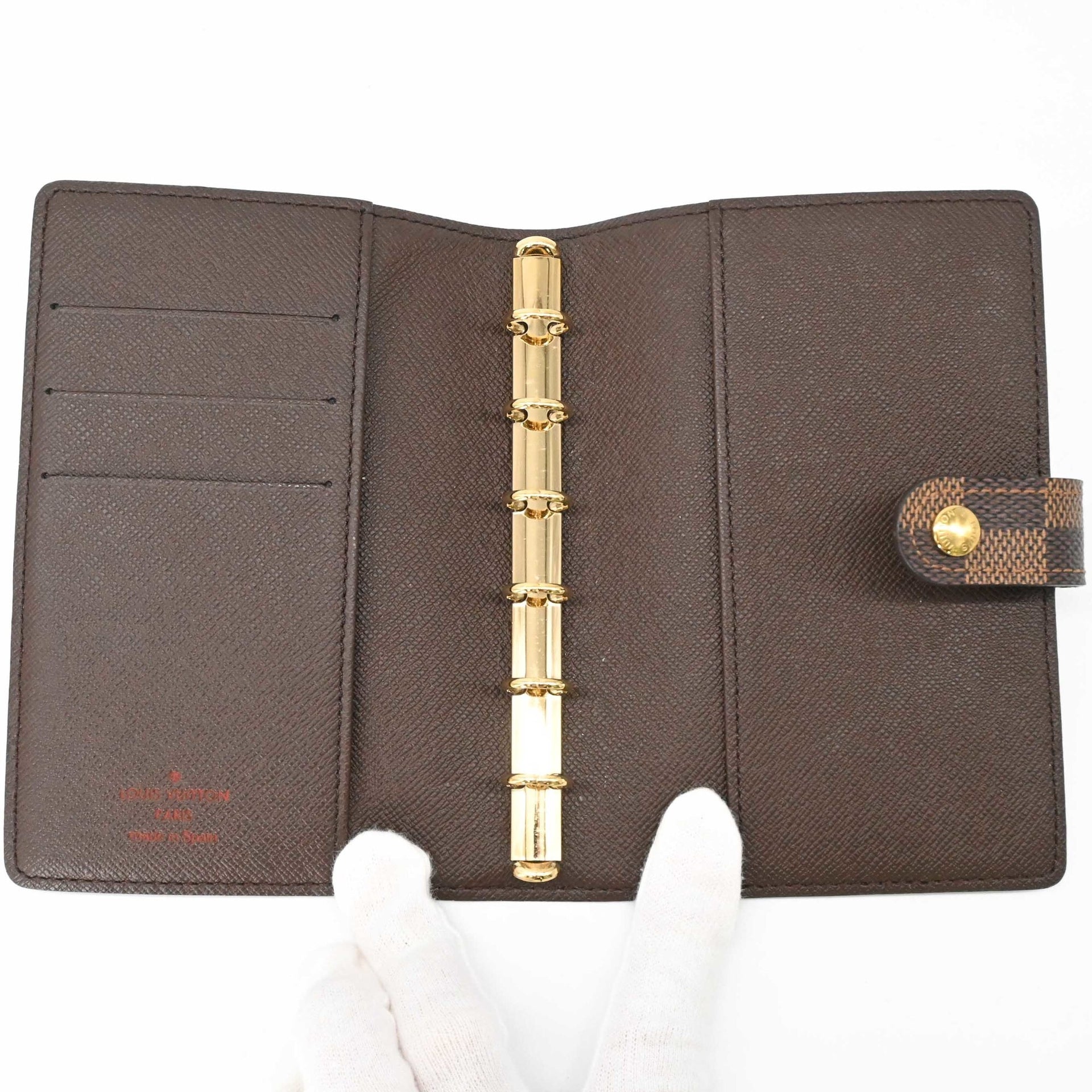 LOUIS VUITTON Damier Agenda PM Notebook Cover 8