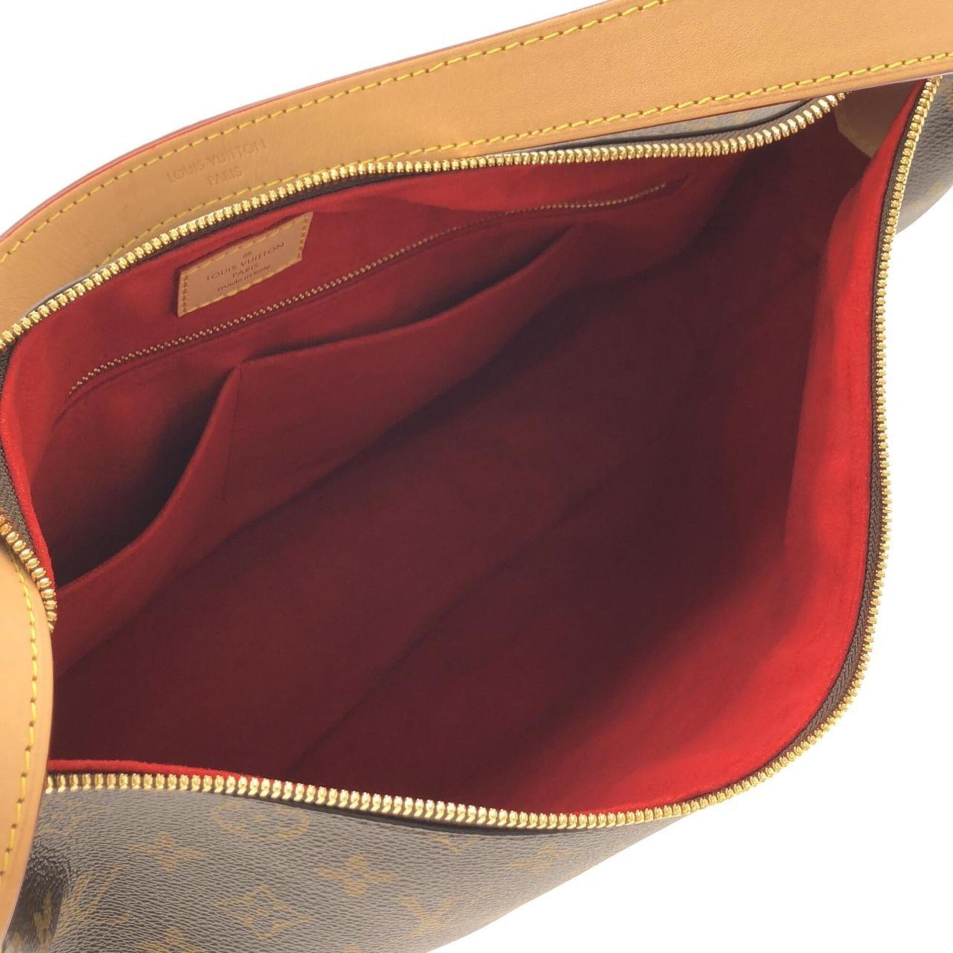 Sac bandoulière Louis Vuitton Monogram Slouchy MM M12098 5