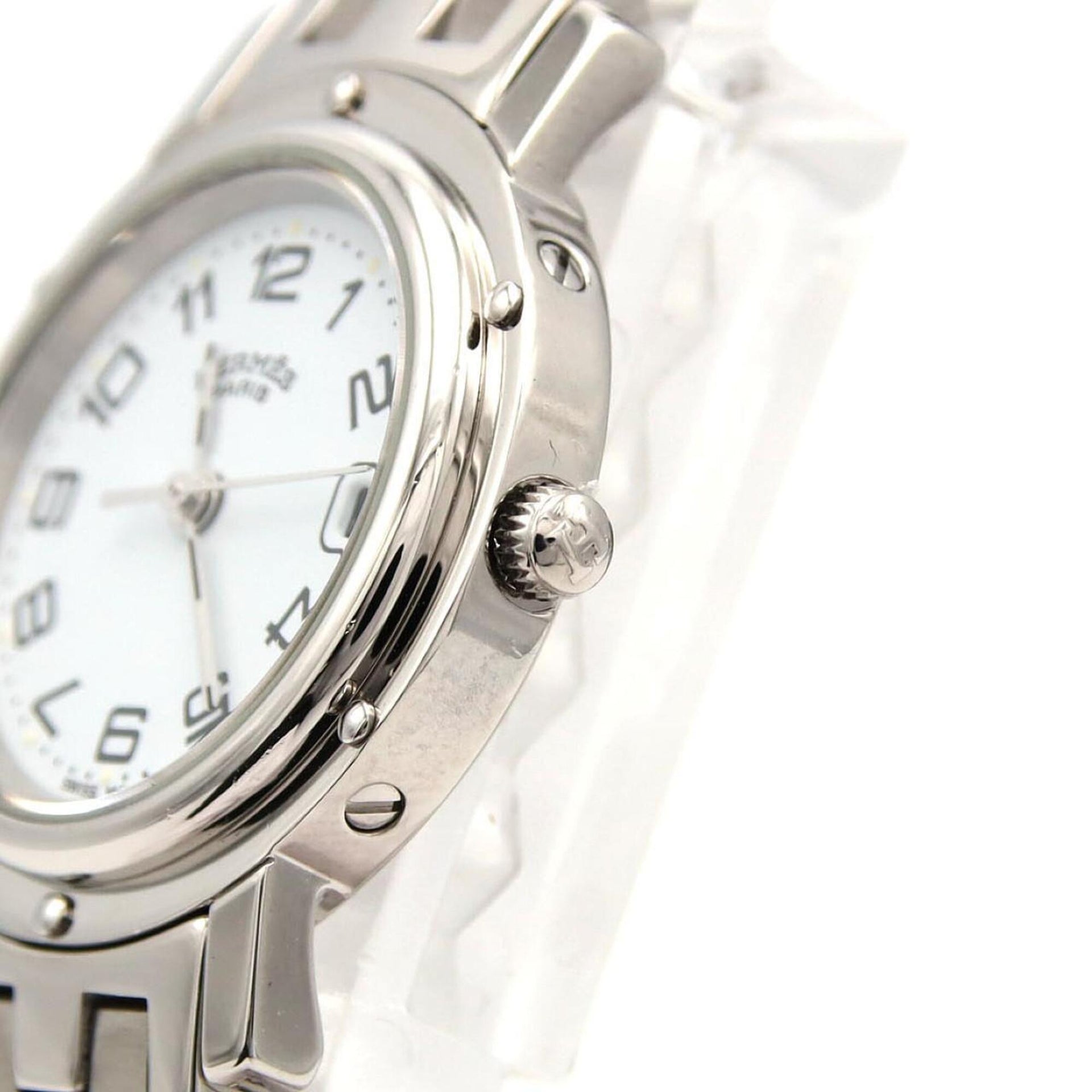 Hermes Clipper CL4.210 SS Quartz Watch 5