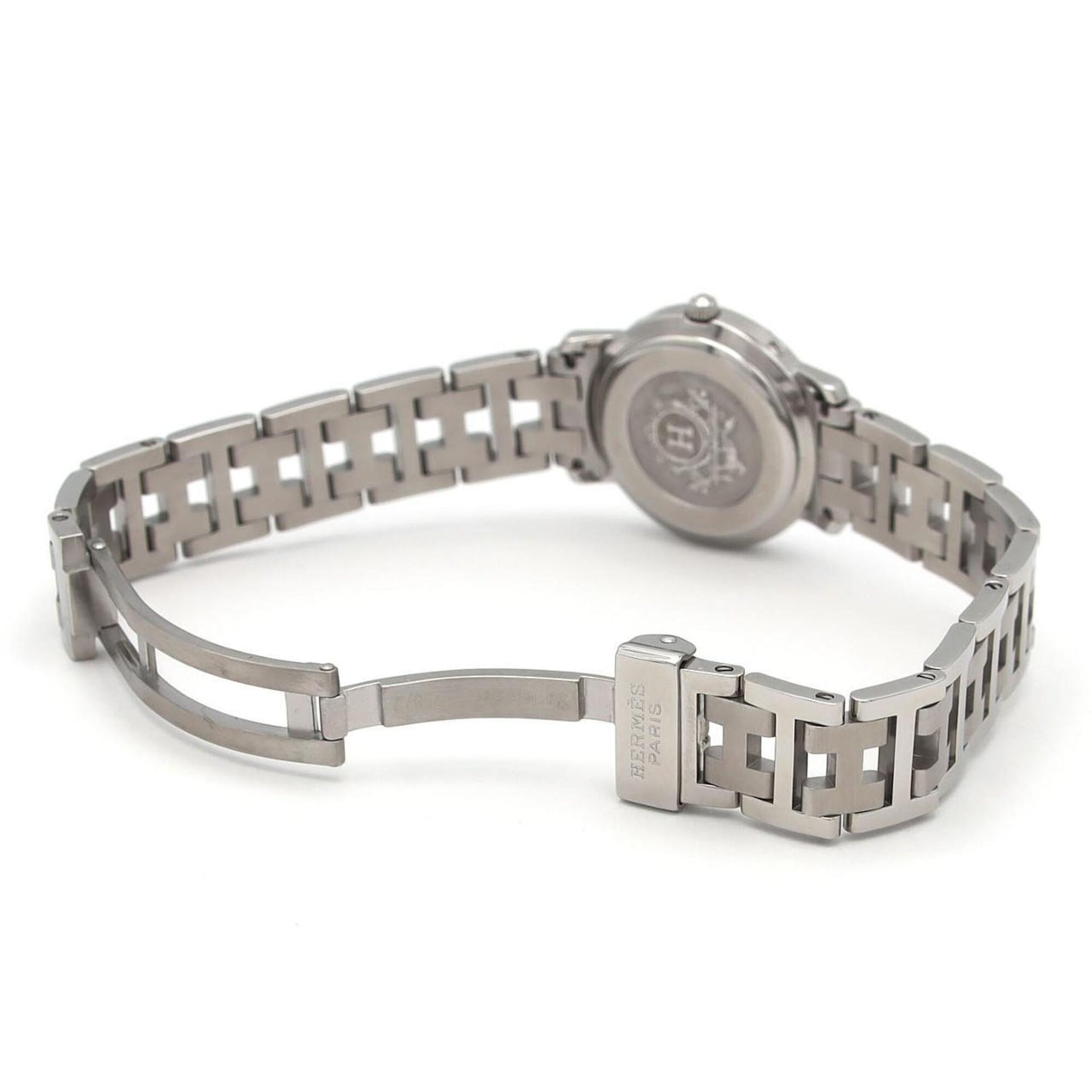 Hermes Clipper CL4.210 SS Quartz Watch 7